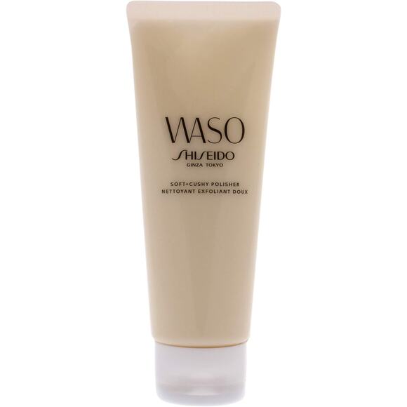 NEW Waso Shiseido Soft Cushy Polisher Ginza Tokyo Skin Exfoliator Silky & Smooth - Picture 3 of 4